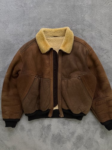 Schafleder flieger bomberjacke - schafleder,