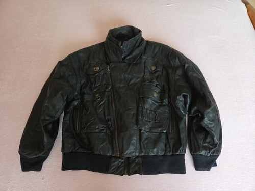 Alte trapper herren lederjacke - herren,