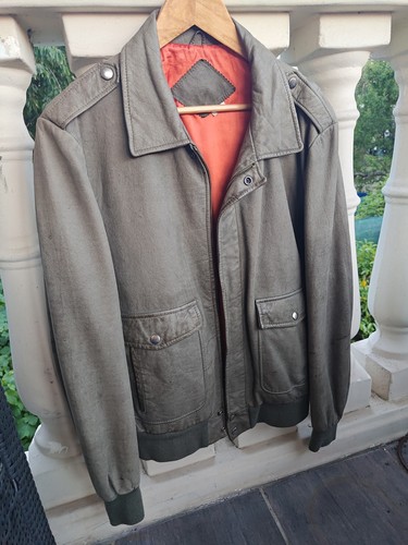 Alte bundeswehr lederjacke - alte,