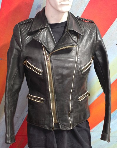 Alte 30er lederjacke - lederjacke, militär