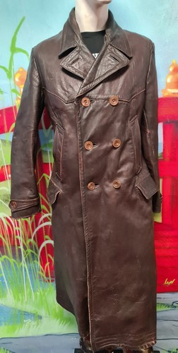 Alte 30er ledermantel - alte, vintage
