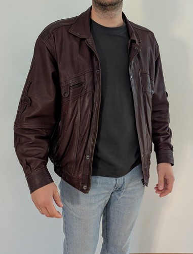 Vintage herren lederjacke - vintage, herren-lederjacke
