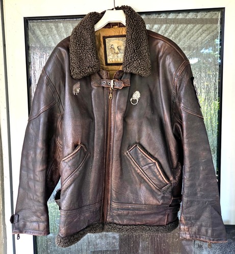 Alte vintage lederjacke - vintage,